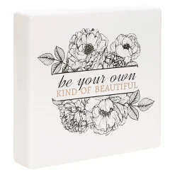 Attractive Be Your Own Kind Of Beautiful Block Sign, 8