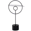 Attractive Black Metal Round Tabletop Decor, 20