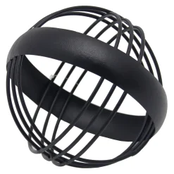 Attractive Black Metal Sphere, 6