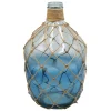 Attractive Blue Ombre Glass Bottle Vase, 15