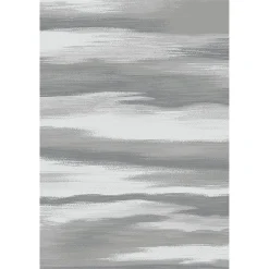 Attractive (D340) Gloucester Grey & Ivory Windswept Area Rug, 7 10