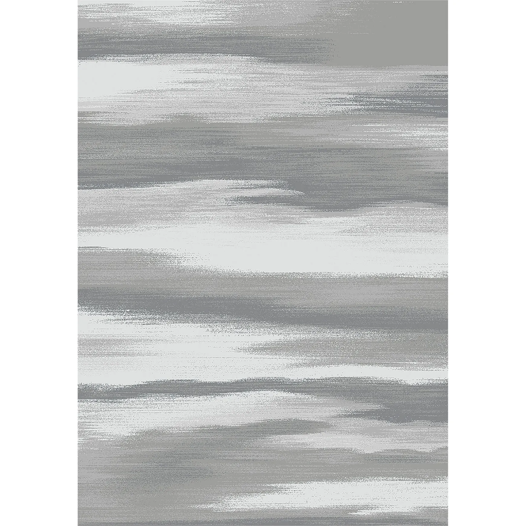 Attractive (D340) Gloucester Grey & Ivory Windswept Area Rug, 7 10