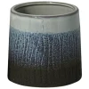 Attractive Grey Glazed Ceramic Citronella Candle