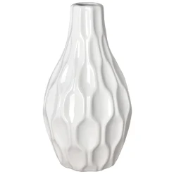 Attractive Laila Ali Katherine White Vase, 12