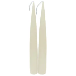 Attractive 2Pk 8In Ivory Taper