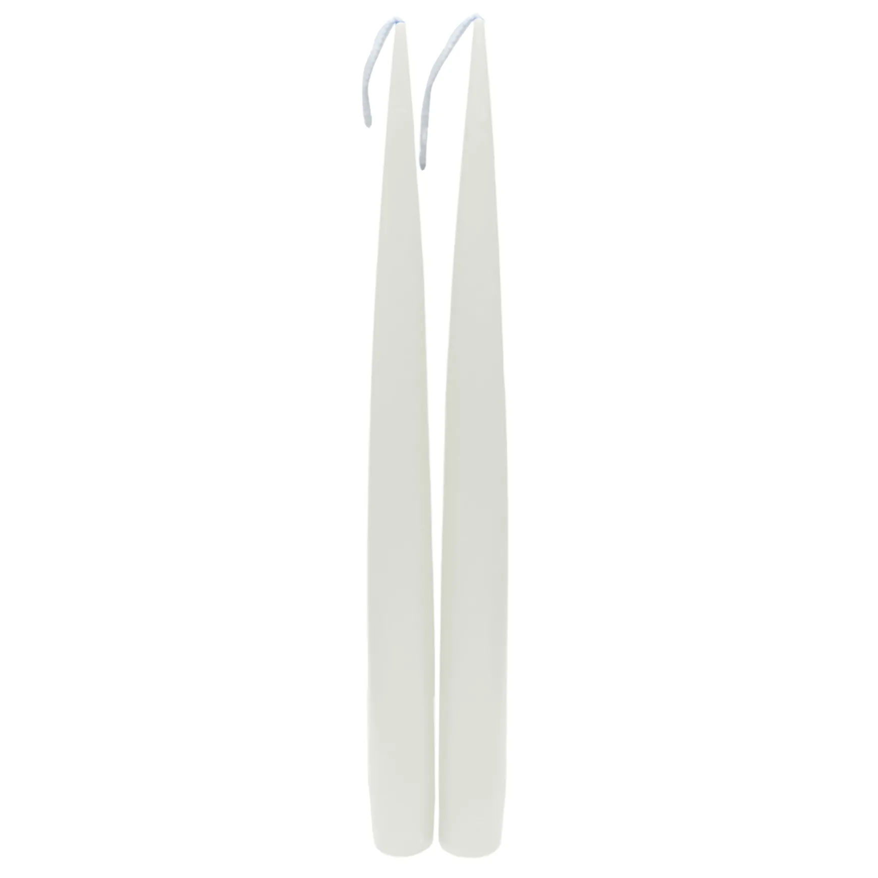 Attractive 2Pk 10In White Taper