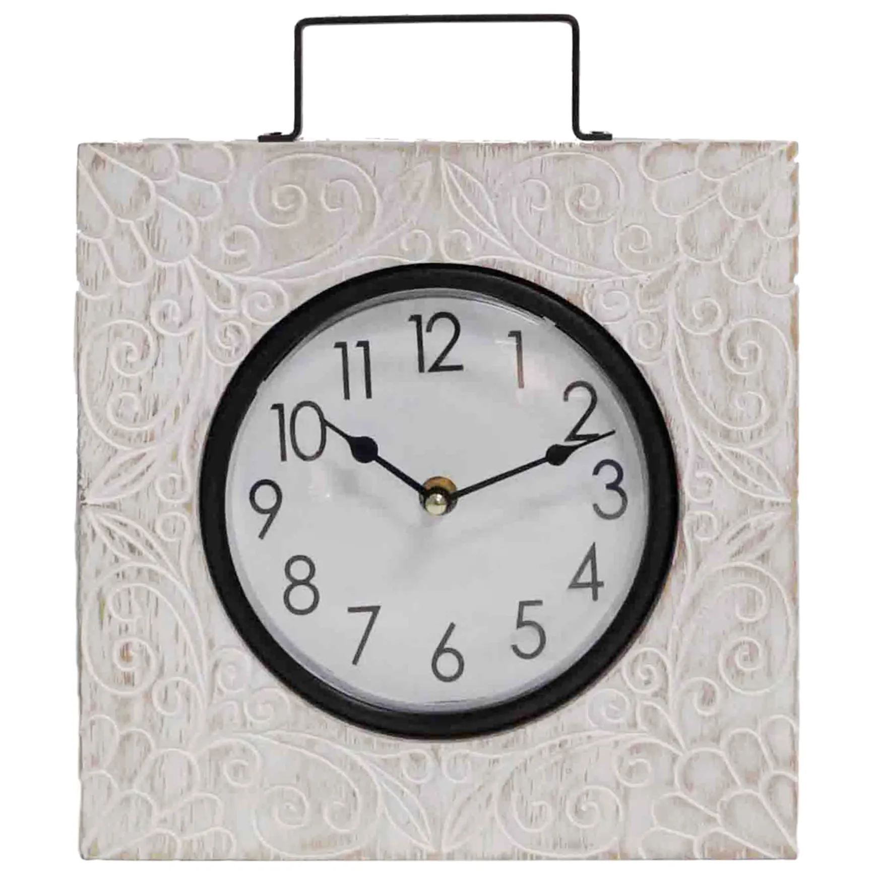 Attractive Square Decorative Clock, 11.5