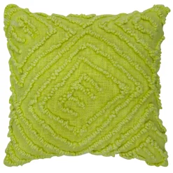 Attractive Tracey Boyd Yellow Acid Wash Throw Pillow, 18