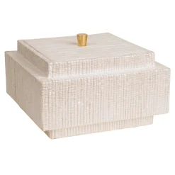 Attractive White Woven Box, 9