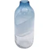 Bargain Sale Blue Ombre Glass Vase, 14