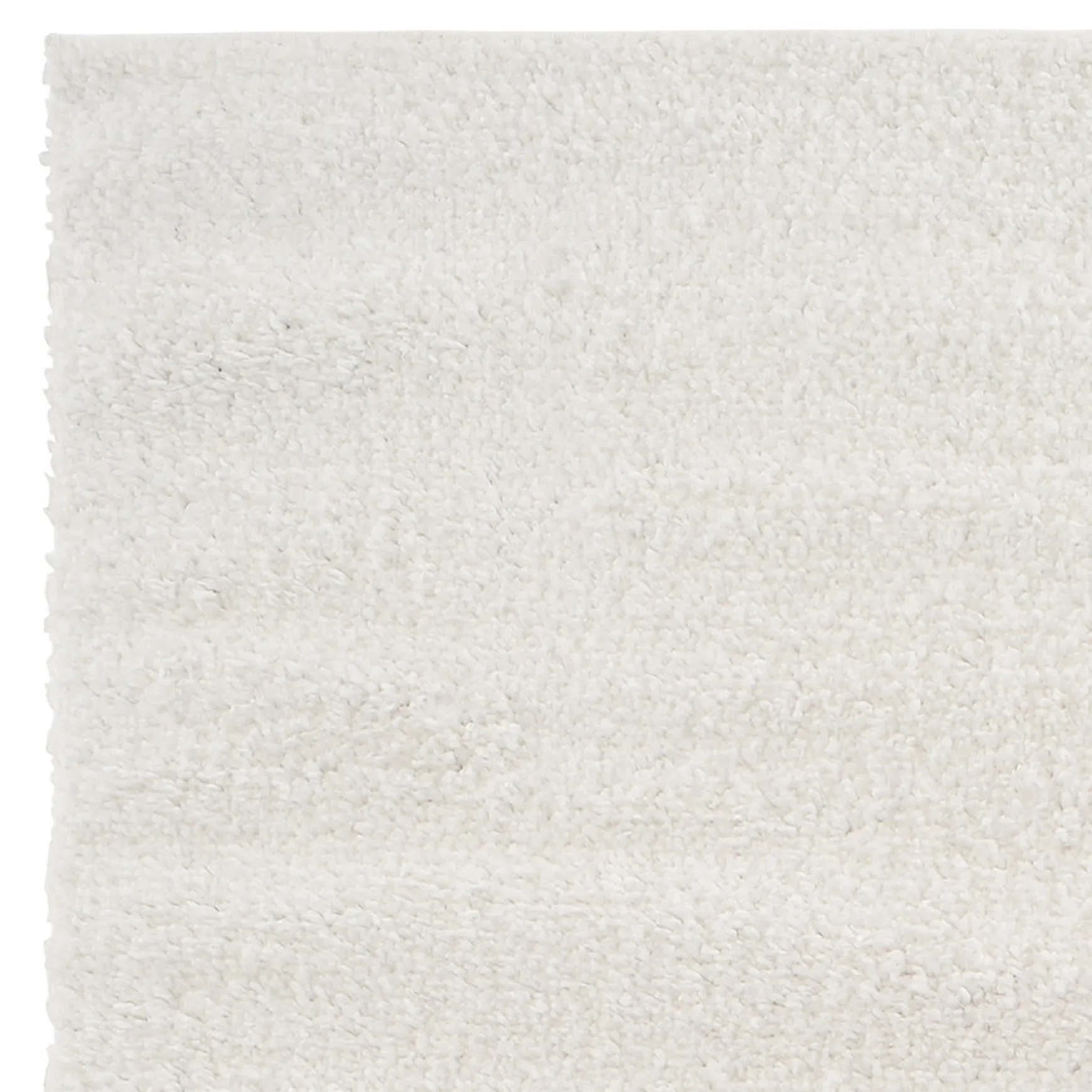 Bargain Sale (C178) Parma Ivory Shag Accent Rug, 3 5