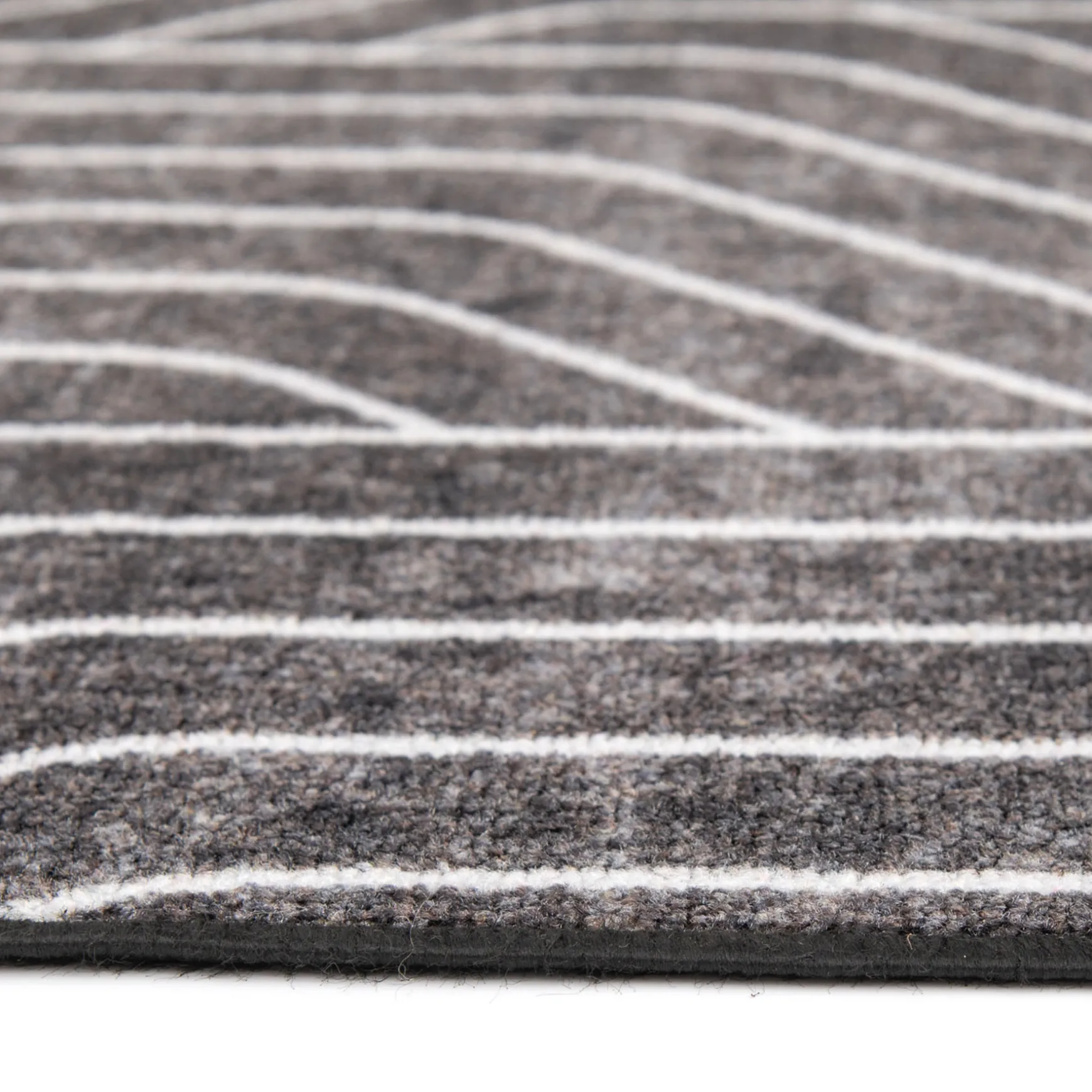 Bargain Sale (D563) Venus Black & Grey Area Rug, 7 10