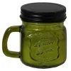Bargain Sale Mini Green Mason Jar Citronella Candle