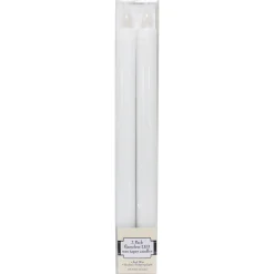 Bargain Sale 2-Pack 10In. Led Flameless Taper Candle White