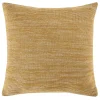 Bargain Sale Preston Gold Woven Knit Throw Pillow, 18