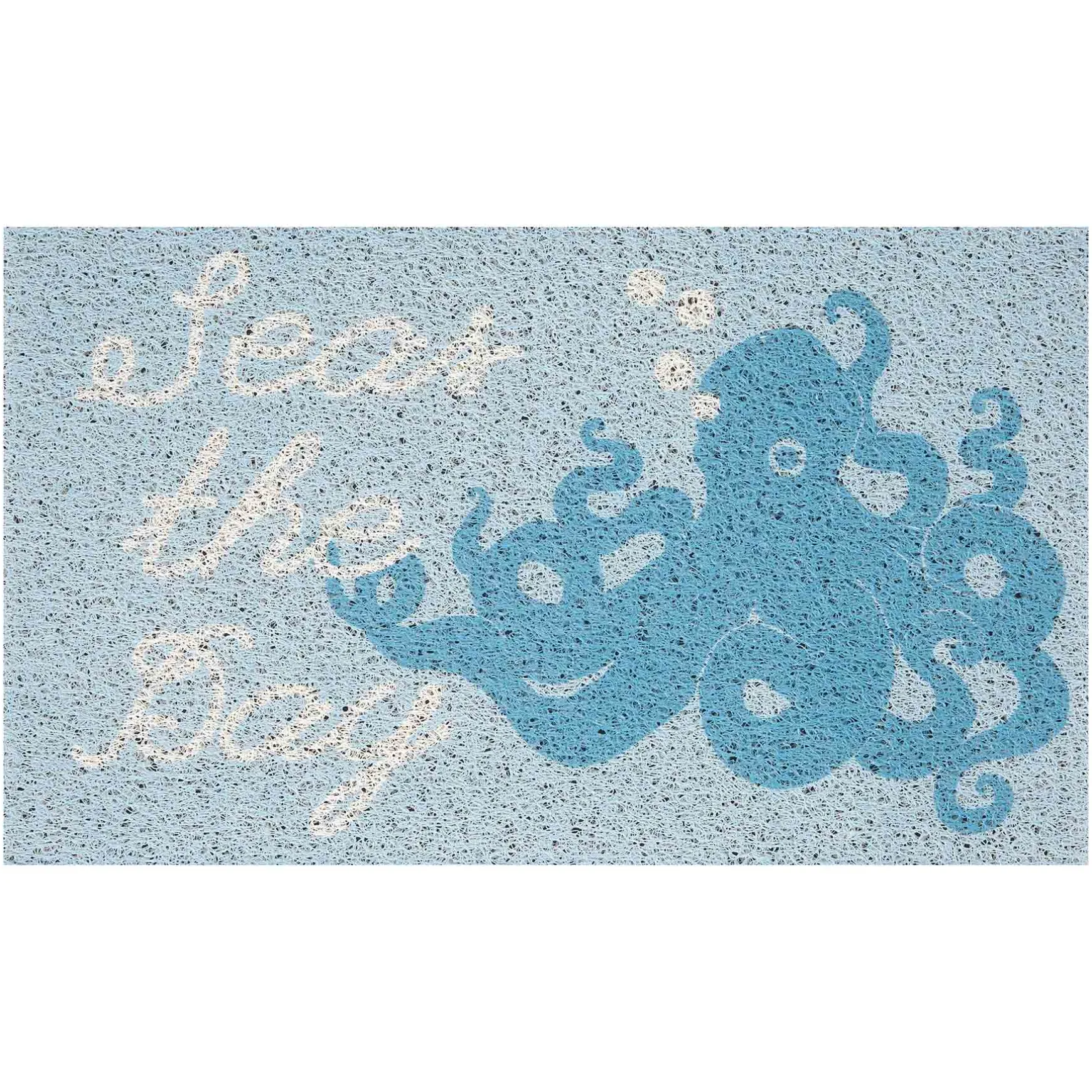 Bargain Sale Ty Pennington Seas The Day Blue Ghetti Doormat, 18 30