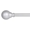 Best Sellers 36-66 Dryden Nickel Window Decorative Rod 5/8