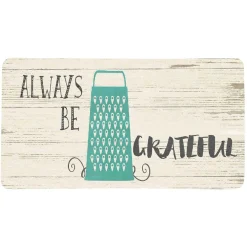 Best Sellers Always Be Grateful Synthetic Kitchen Mat, 20 39