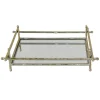Best Sellers Grace Mitchell Mirrored Bamboo Tray, 10.6