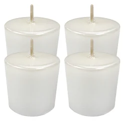 Best Sellers 4-Pack Pearl White Unscented Votive Candles