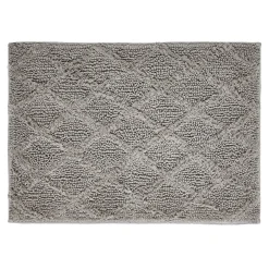 Best Sellers Pebble Tufted Noodle Bath Rug 17X24 Grey