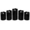 Best Sellers 5-Piece Black Led Halloween Candles