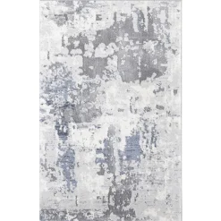 Cheap Online (B694) Laila Ali Verona Grey Abstract Woven Accent Rug, 3 5