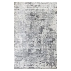Cheap Online (B717) Laila Ali Verona Grey Woven Area Rug, 5 7