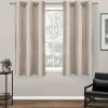 Cheap Online Blush Raw Silk Light Filtering Grommet Curtain Panel, 63