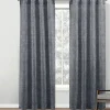 Cheap Online Dayton Blue Back Tab Light Filtering Curtain Panel, 84