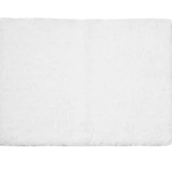 Cheap Online Drylon White Bath Mat, 17 24