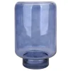 Cheap Online Laila Ali Clear Blue Glass Vase, 8
