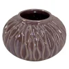 Cheap Online Laila Ali Purple Ceramic Vase, 6.5