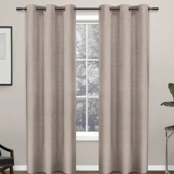Cheap Online Leeds Blush Woven Blackout Grommet Curtain Panel, 84