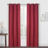 Cheap Online Morisson Red Blackout Grommet Curtain Panel, 84