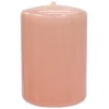 Cheap Online Pink Unscented Overdip Pillar Candle, 4