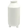 Cheap Online Tracey Boyd White Ceramic Vase With Feet, 11