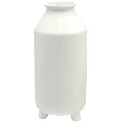 Cheap Online Tracey Boyd White Ceramic Vase With Feet, 11