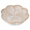 Cheap Online White Ceramic Flower Trinket Bowl, 4 2