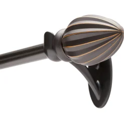 Clearance Sale 36-66 Fast Fit Bailey Oil Rubbed Bronze Window Decorative Rod 5/8