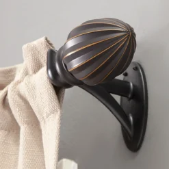 Clearance Sale 36-66 Fast Fit Bailey Oil Rubbed Bronze Window Decorative Rod 5/8
