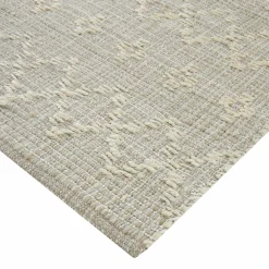 Clearance Sale (B726) Honeybloom Neutral Flatweave Accent Rug, 3 5