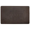 Clearance Sale Brown Medallion Embossed G-Step Kitchen Mat, 20 60