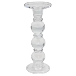 Clearance Sale Grace Mitchell Glass Pillar Candle Holder, 9.5
