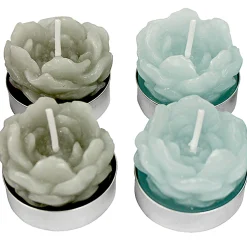 Clearance Sale Grace Mitchell 8-Pack Flower Tealight Candles
