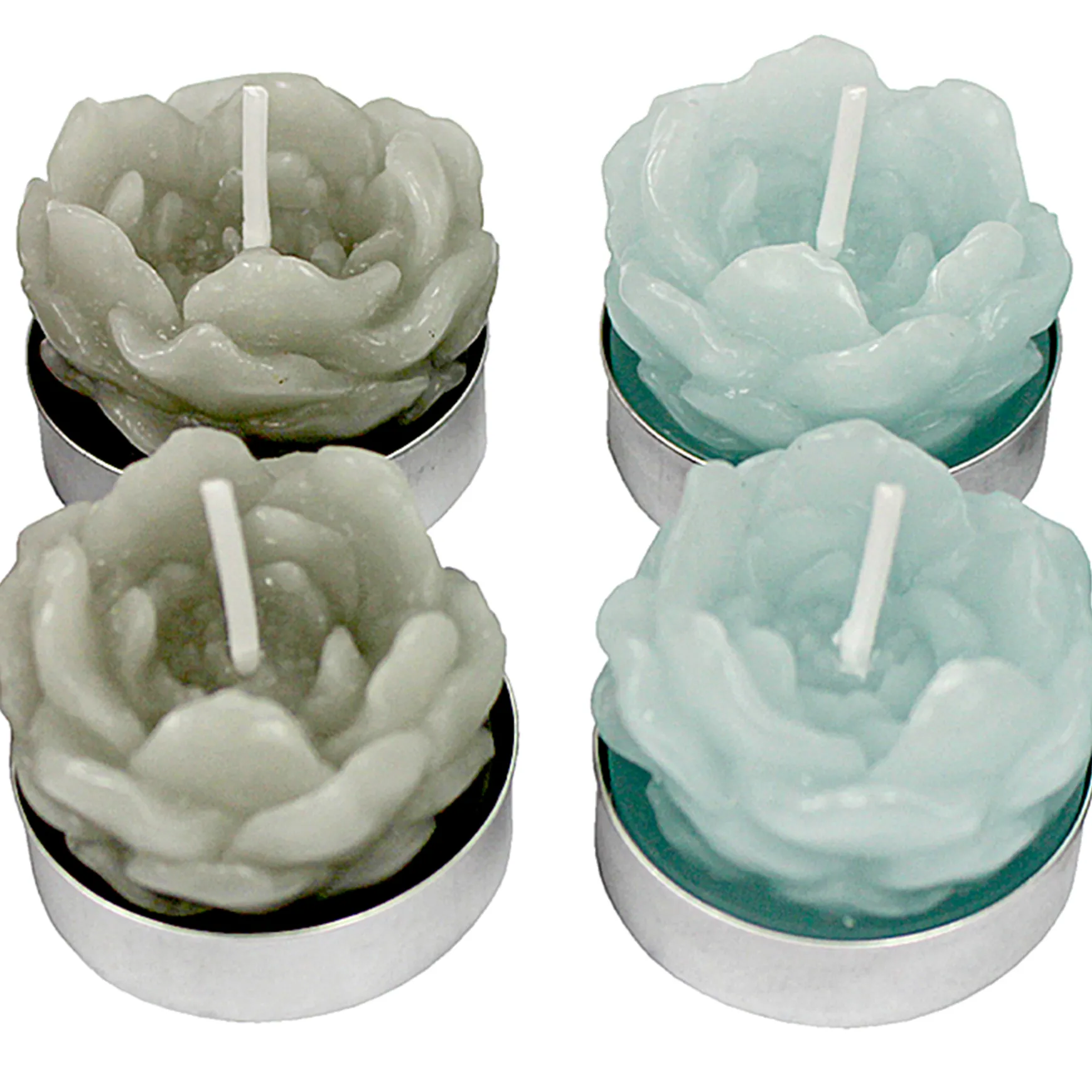 Clearance Sale Grace Mitchell 8-Pack Flower Tealight Candles