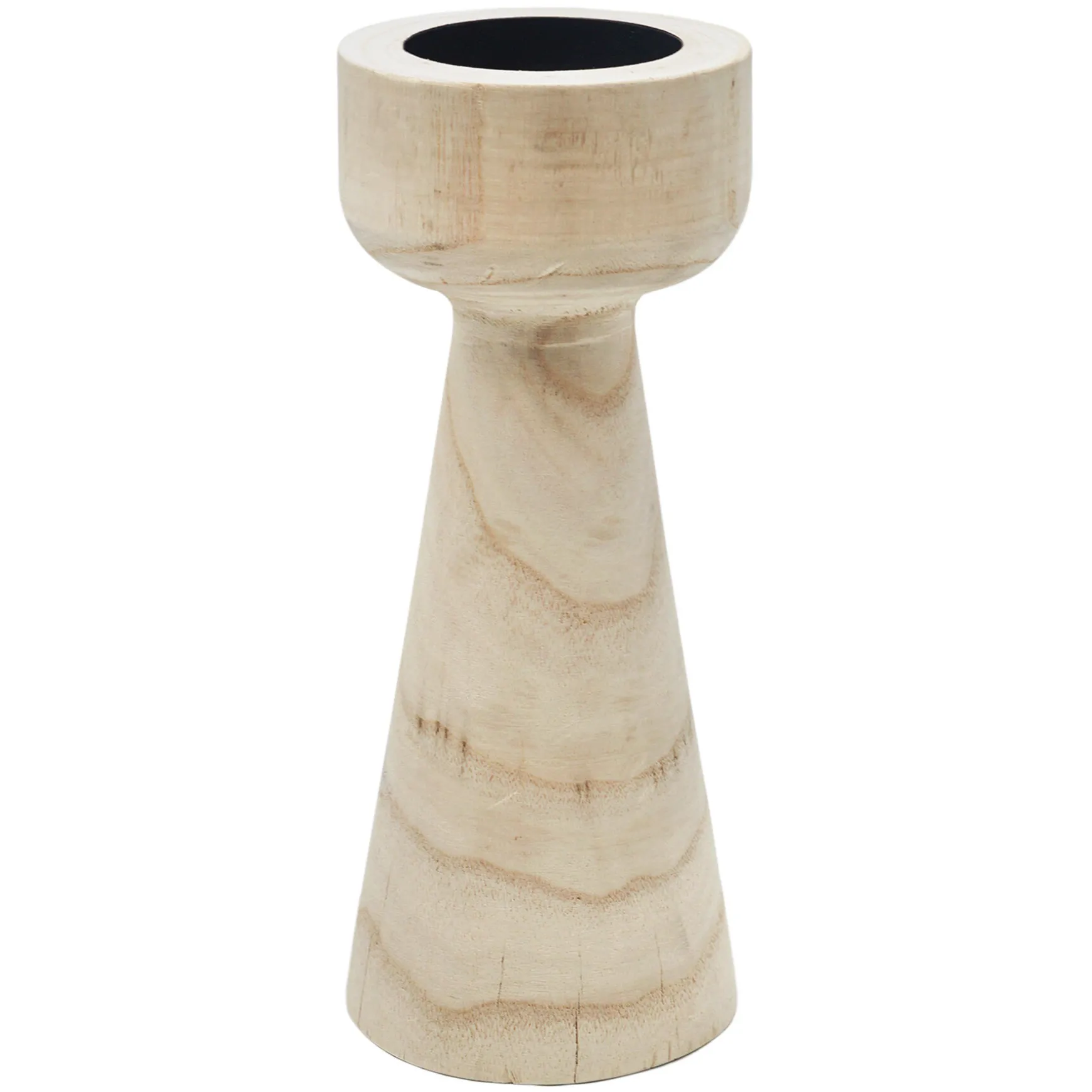 Clearance Sale Natural Wood Candle Holder, 12