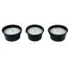 Clearance Sale 3-Pack Black Metal Bucket Citronella Candles, 3.5Oz