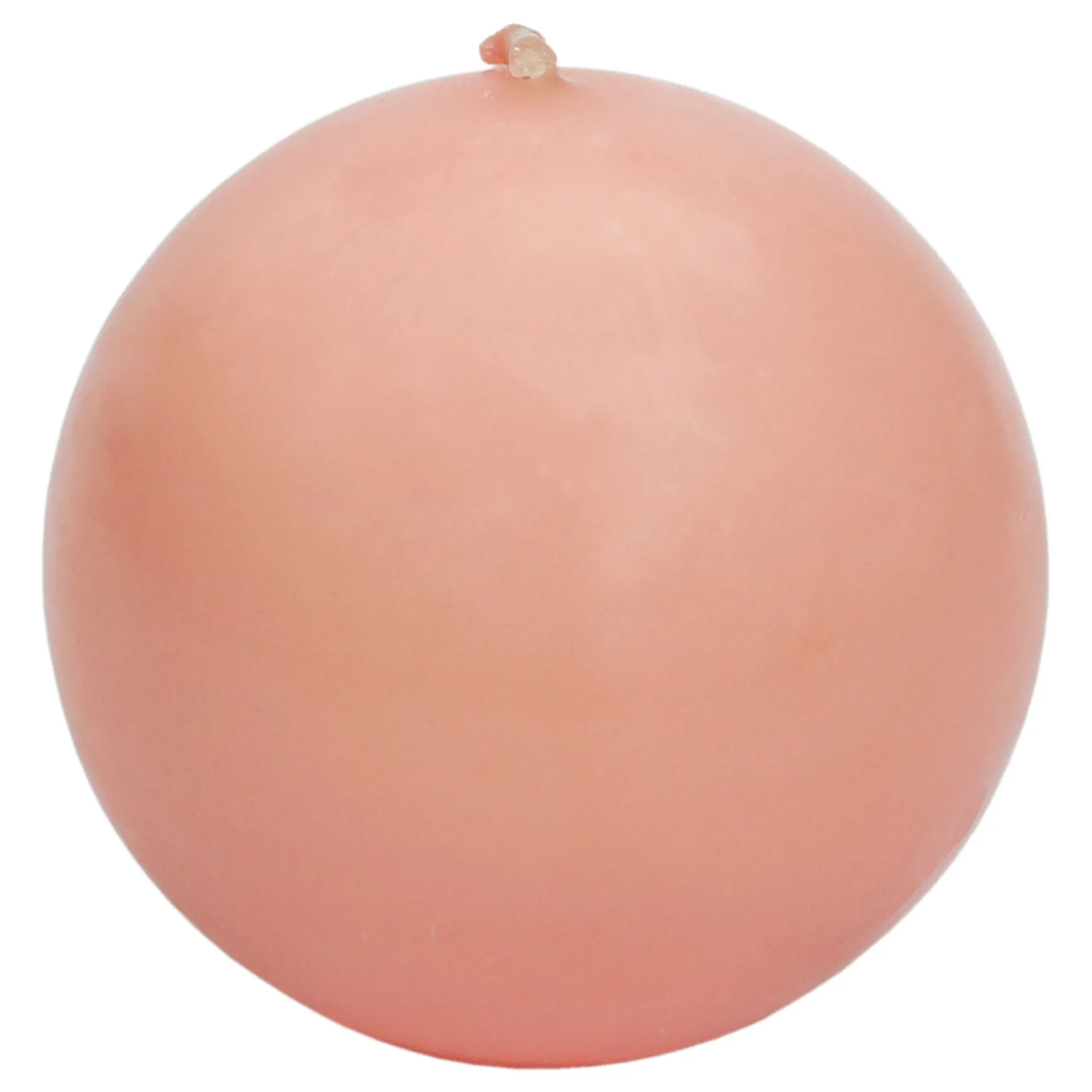 Clearance Sale Pink Unscented Overdip Sphere Candle, 3