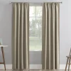 Clearance Sale Sun Zero Soraya Dune Blackout Thermal Lined Curtain Panel, 63